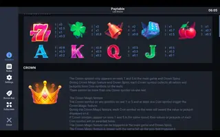 Luck Reactor – Paytable