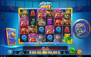 Piggy Heist – Winning spin