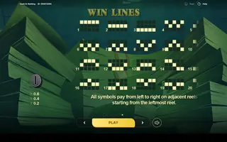 Cash or Nothing – Game rules