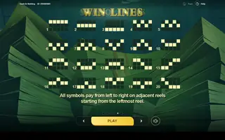 Cash or Nothing – Game rules