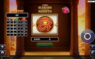 1 Reel – Scarabs Of Rebirth – Base game