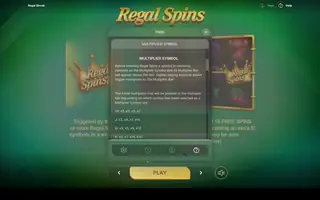 Regal Streak – Game rules