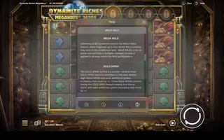 Dynamite Riches Megaways – Game rules