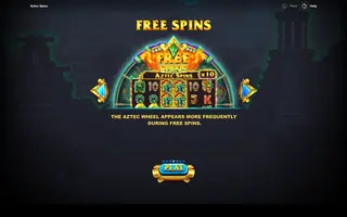 Aztec Spins – Game rules
