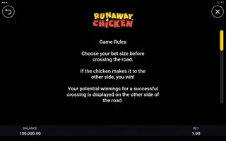 Runaway Chicken – Game rules