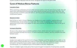 Curse of Medusa – Game rules