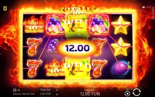 Totally Hot – Feature in play