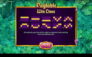 Well of Wishes – Paytable