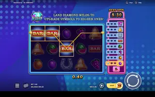 Diamonds Up – Winning spin