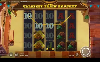 The Greatest Train Robbery – Winning spin