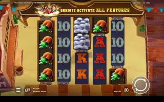The Greatest Train Robbery – Feature in play