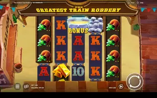 The Greatest Train Robbery – Feature in play