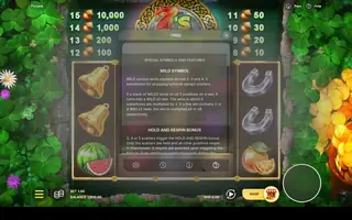 7’s Luck – Game rules