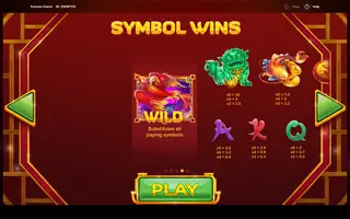 Fortune Charm – Paytable