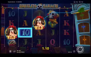 Esqueleto Mariachi – Winning spin