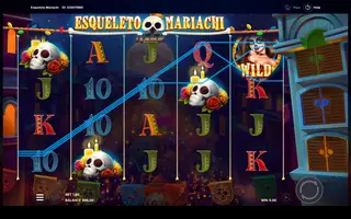 Esqueleto Mariachi – Feature in play