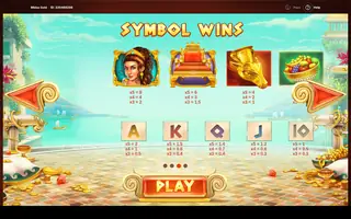 Midas Gold – Paytable