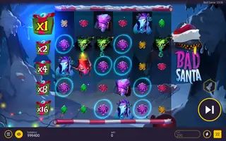 Bad Santa – Feature in play