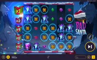 Bad Santa – Feature in play