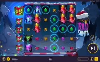 Bad Santa – Feature in play