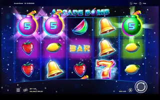 Arcade Bomb – Feature in play