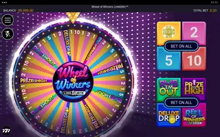 Wheel of Winners Link&Win – Base game