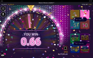 Wheel of Winners Link&Win – Winning spin