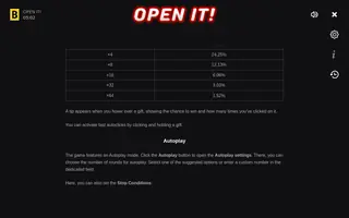 Open It! – Game rules