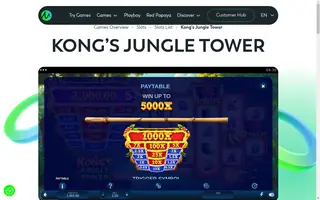 Kong’s Jungle Tower – Paytable