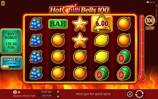 Hot Chilli Bells 100 – Winning spin