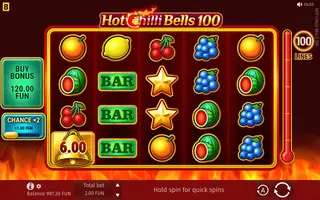 Hot Chilli Bells 100 – Winning spin