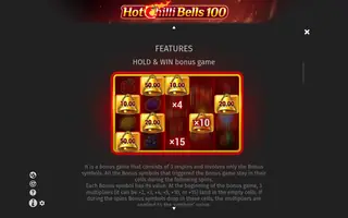 Hot Chilli Bells 100 – Game rules
