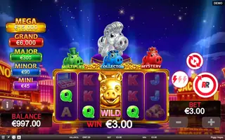 Piggy Vegas – Feature in play