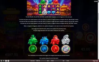 Piggy Vegas – Game rules