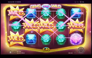 Gems Gone Wild – Winning spin