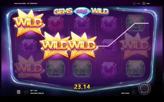 Gems Gone Wild – Feature in play
