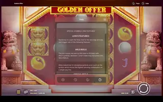 Golden Offer – Game rules