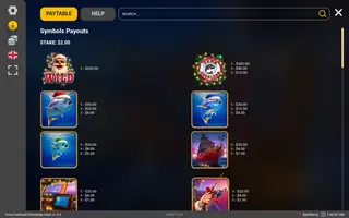 Tuna Overload Christmas Haul – Paytable