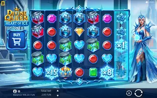 Divine Queen: Heart of Ice – Feature in play