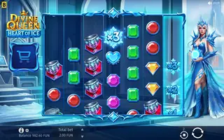 Divine Queen: Heart of Ice – Feature in play