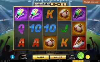 Stadium of Riches – Winning spin