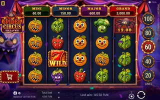 Spider Circus Hold and Win – Winning spin