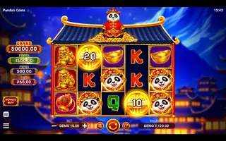 Panda’s Coins – Winning spin
