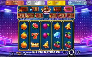 Gold Casino Wild – Jackpot Star – Base game