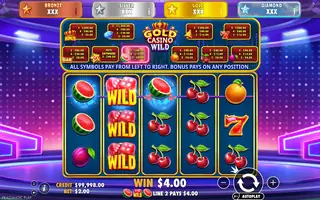 Gold Casino Wild – Jackpot Star – Feature in play