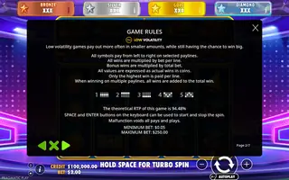 Gold Casino Wild – Jackpot Star – Game rules