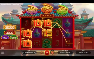 Imperial Relics: Three Pots – Winning spin