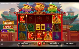 Imperial Relics: Three Pots – Winning spin