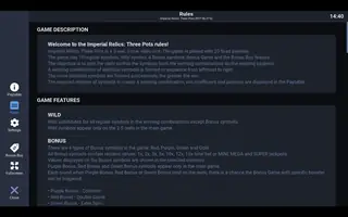 Imperial Relics: Three Pots – Game rules