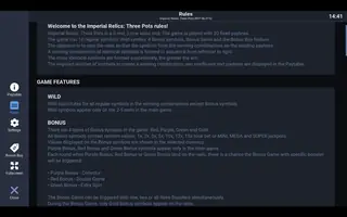Imperial Relics: Three Pots – Game rules